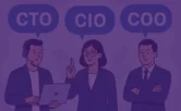 ¿Cuál es la diferencia entre CTO, CIO y COO?
